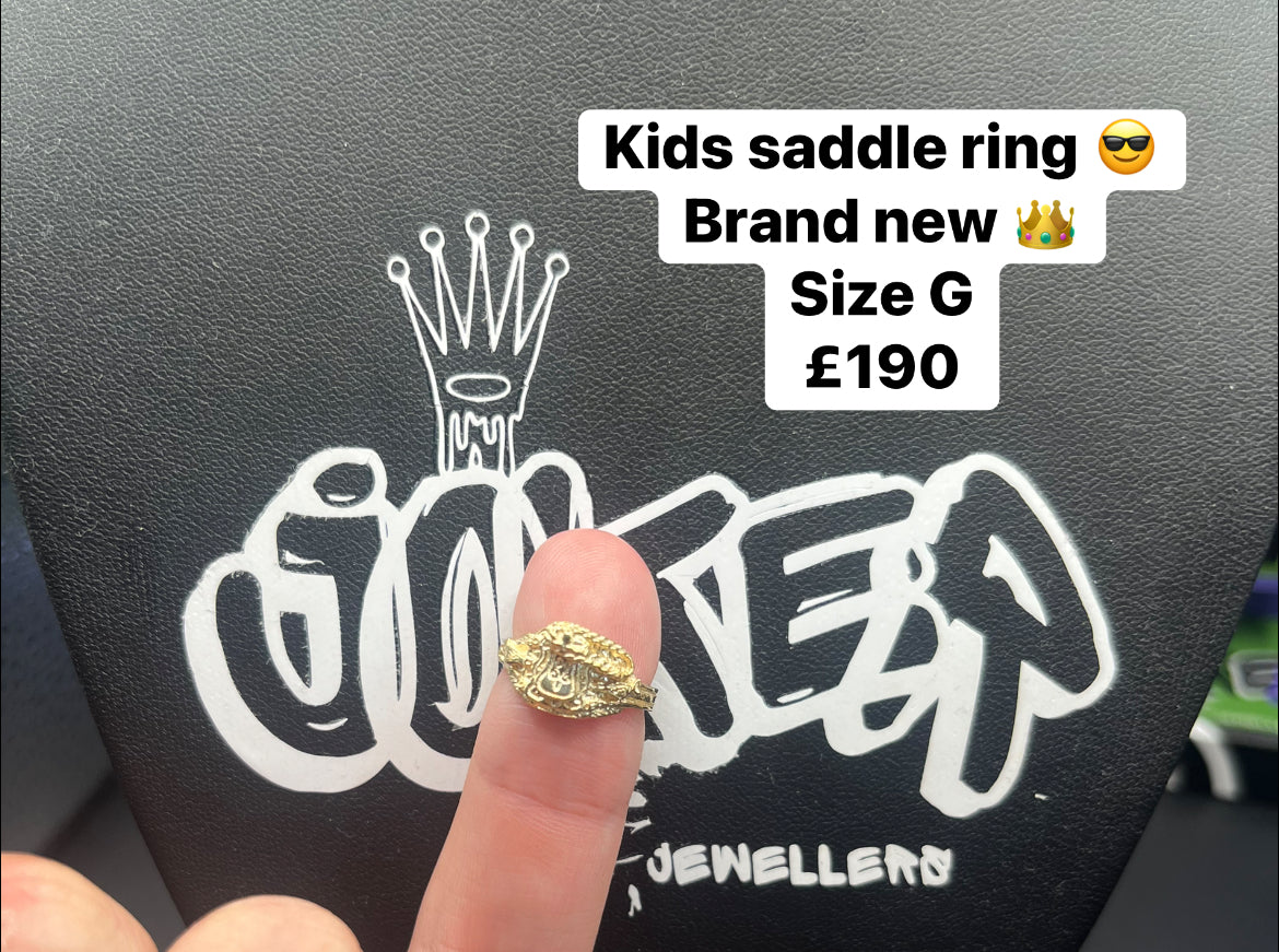 Kids saddle ring