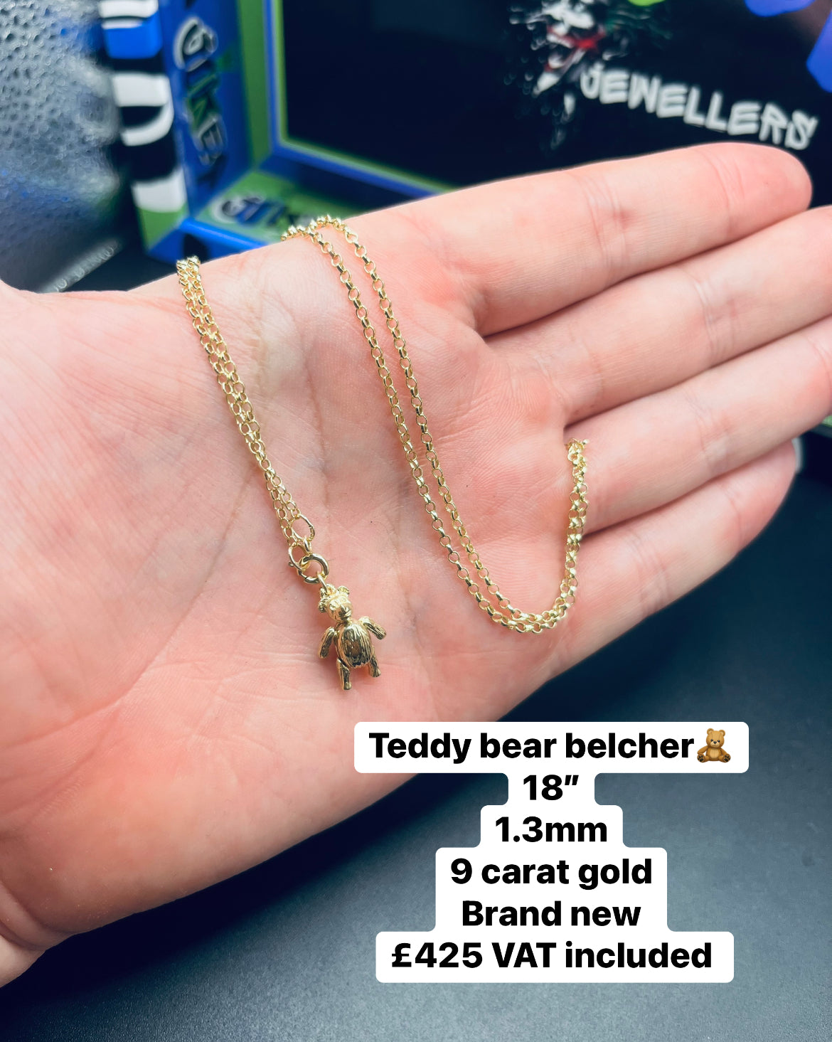 Teddy bear belcher set