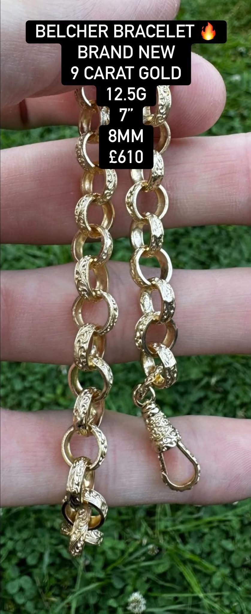 7 inch belcher bracelet