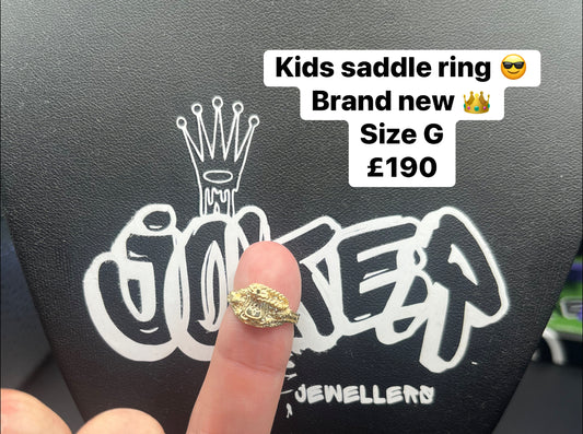 Kids saddle ring