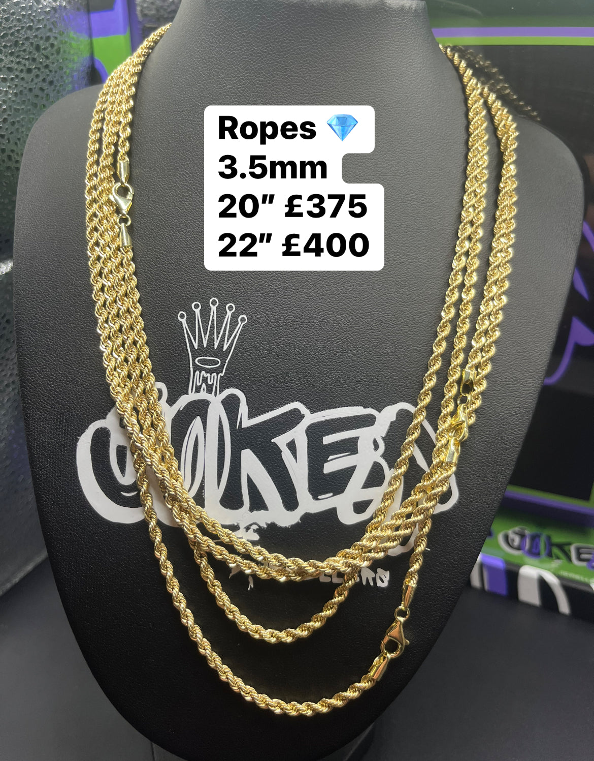 Brand new rope chains