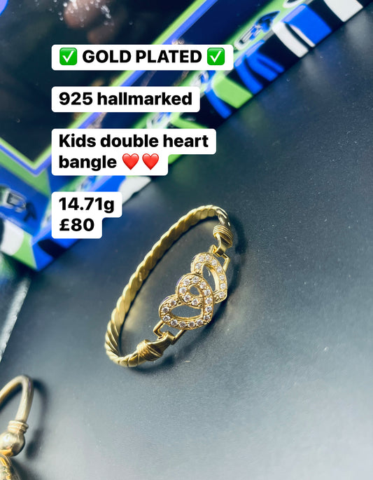 Kids love heart bangle ❤️