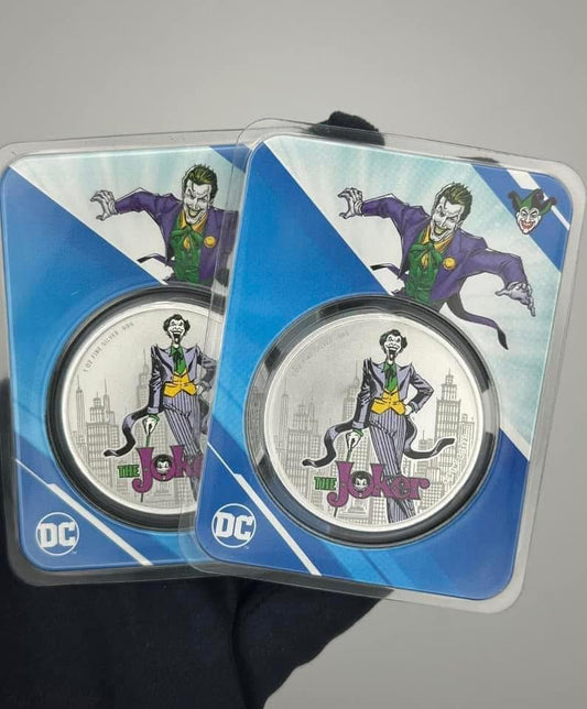 1 OZ joker investment silver coin